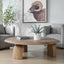 Uttermost Living Tiernan Reclaimed Oak Round Coffee Table House of Isabella UK