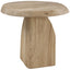 Uttermost Living Tiernan Reclaimed Oak Round Side Table House of Isabella UK