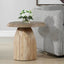 Uttermost Living Tiernan Reclaimed Oak Round Side Table House of Isabella UK