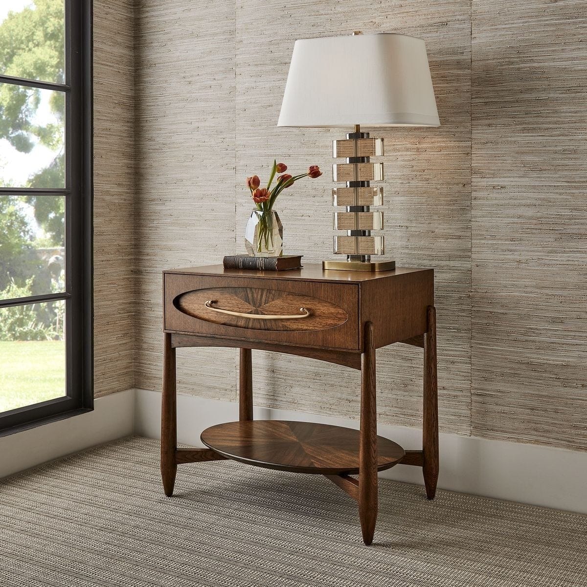 Uttermost Living Tiger Eye Side Table House of Isabella UK