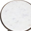 Uttermost Living Tilton White Marble Accent Table House of Isabella UK