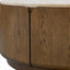 Uttermost Living Tindall Round Travertine Coffee Table House of Isabella UK