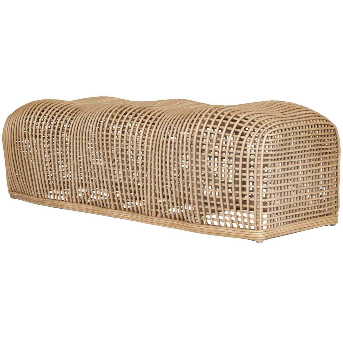 Uttermost Living Tino Rattan Bench House of Isabella UK