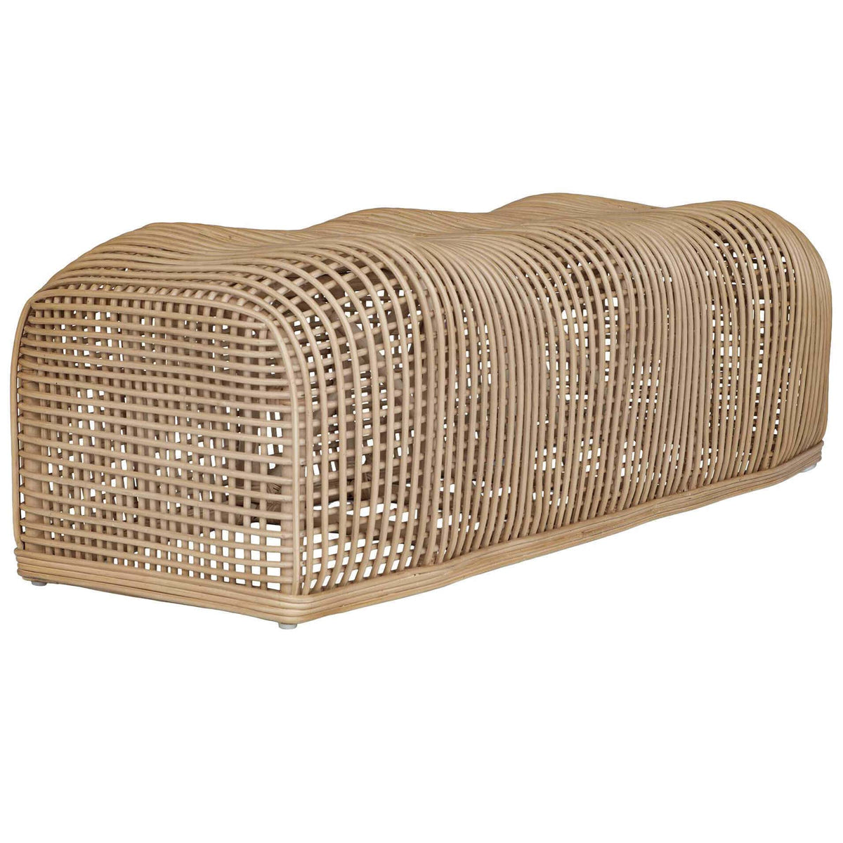 Uttermost Living Tino Rattan Bench House of Isabella UK