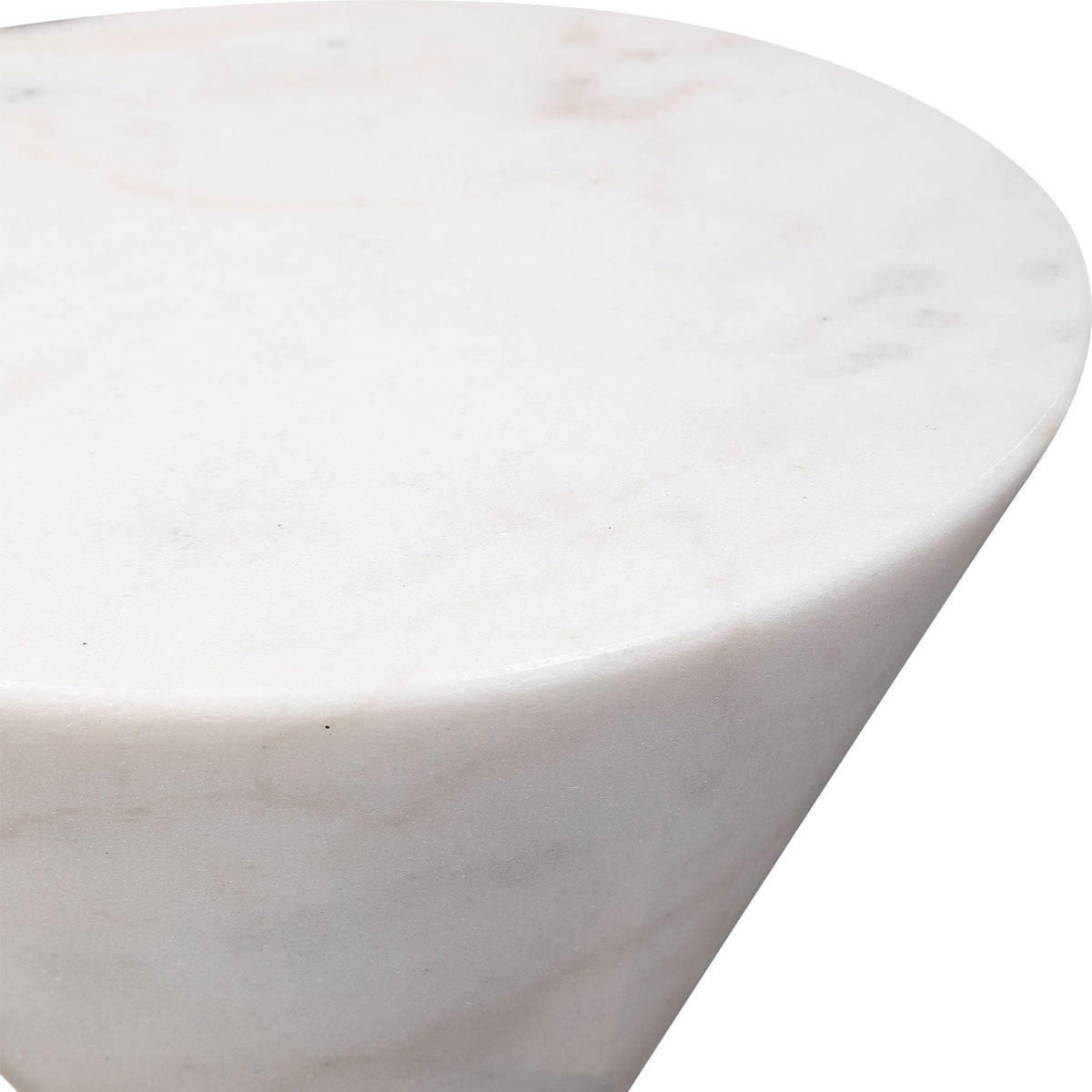 Uttermost Living Top Hat Marble Drink Table House of Isabella UK