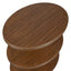 Uttermost Living Top Tier Oval Side Table in Walnut House of Isabella UK