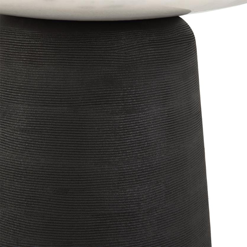 Uttermost Living Total Eclipse Marble Accent Table House of Isabella UK
