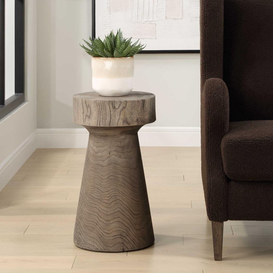 Uttermost Living Tree Trails Oak Accent Table House of Isabella UK