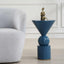Uttermost Living Trig Blue Accent Table House of Isabella UK
