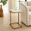 Uttermost Living Tylan Marble Side Table House of Isabella UK
