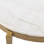Uttermost Living Tylan Round Marble Coffee Table House of Isabella UK