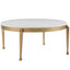 Uttermost Living Tylan Round Marble Coffee Table House of Isabella UK