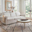 Uttermost Living Tylan Round Marble Coffee Table House of Isabella UK