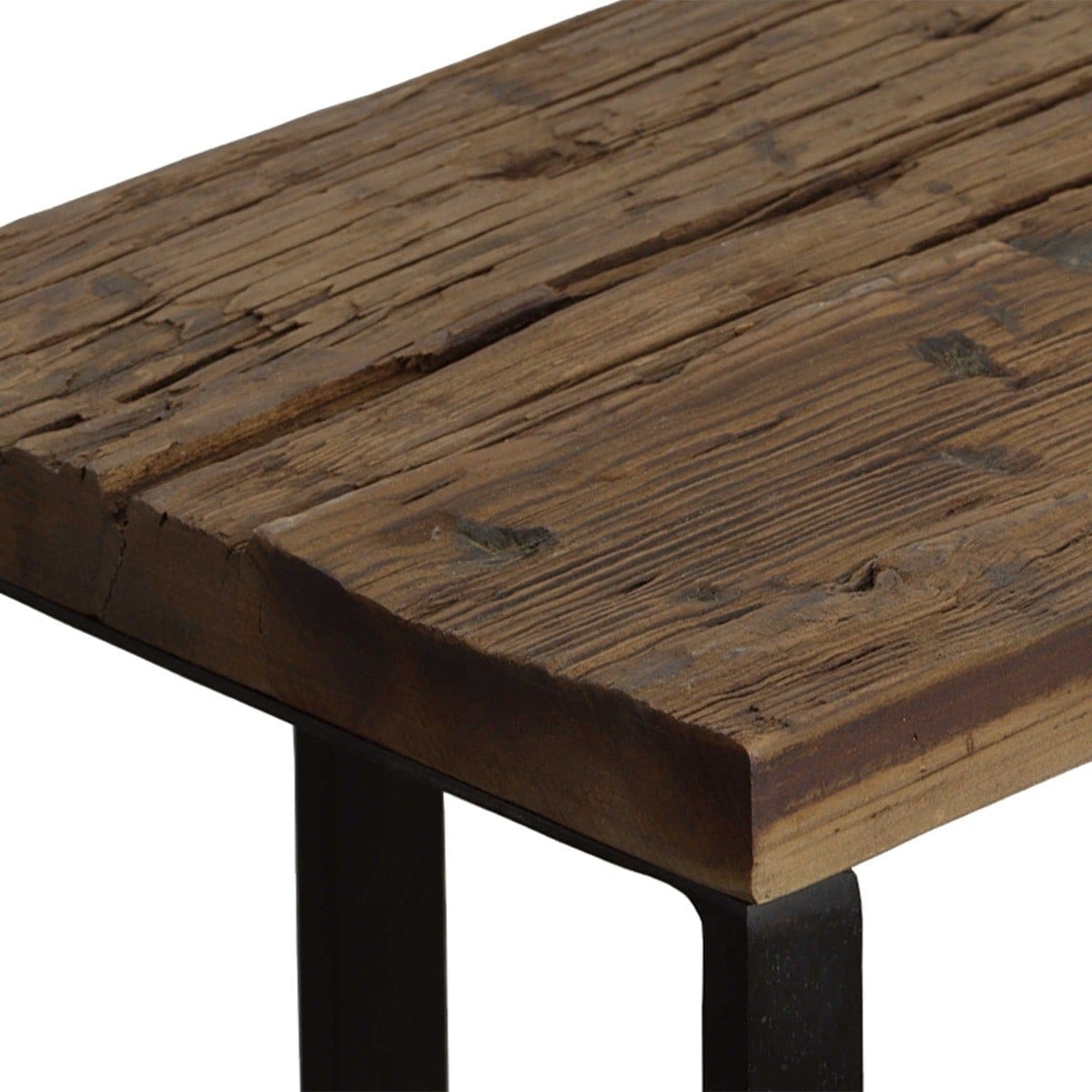 Uttermost Living Union Reclaimed Wood Accent Table House of Isabella UK