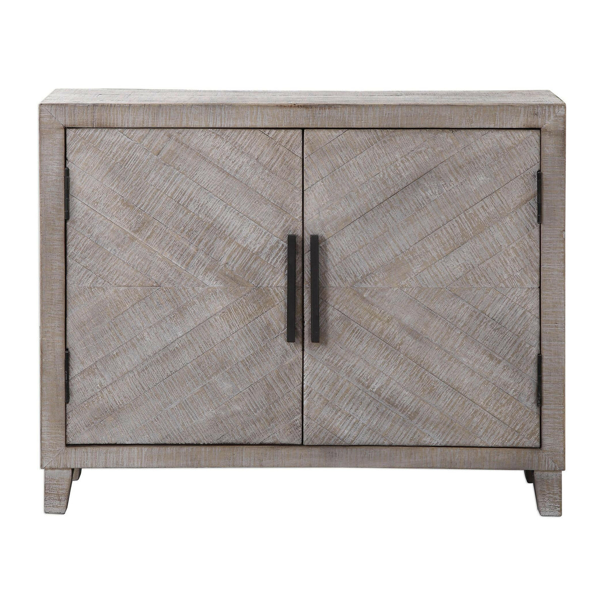 Adalind White Washed Accent Cabinet.