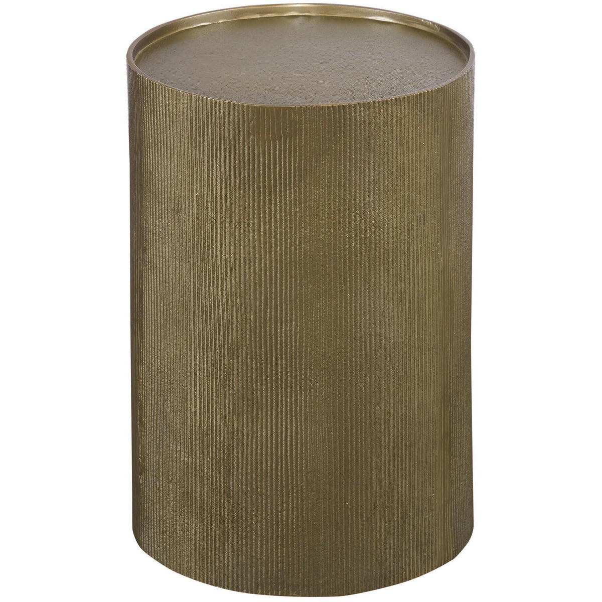 Adrina Drum Accent Table.
