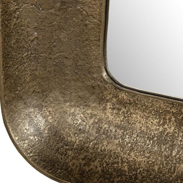 Uttermost Alvaro Antique Brass Mirror.
