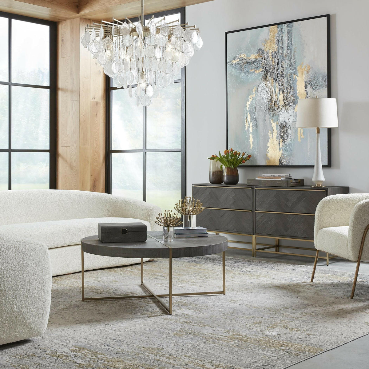 Armistead Dark Walnut Drawer Chest.