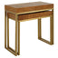 Uttermost Burl-esque Wooden Nesting Tables, Set of 2.