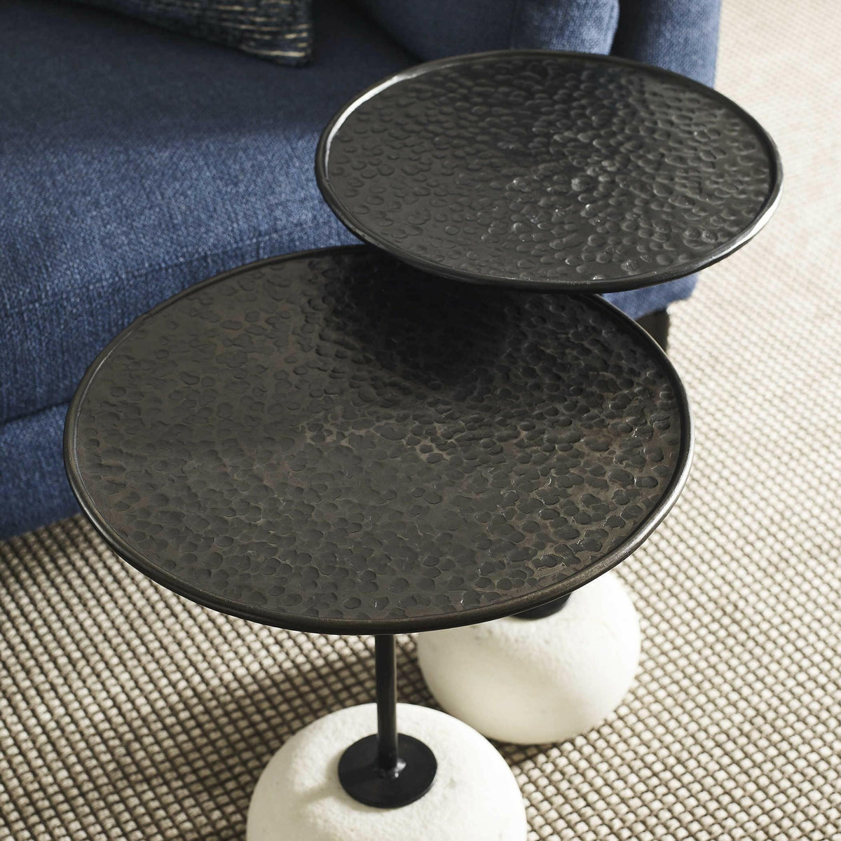 Button Up Accent Table.