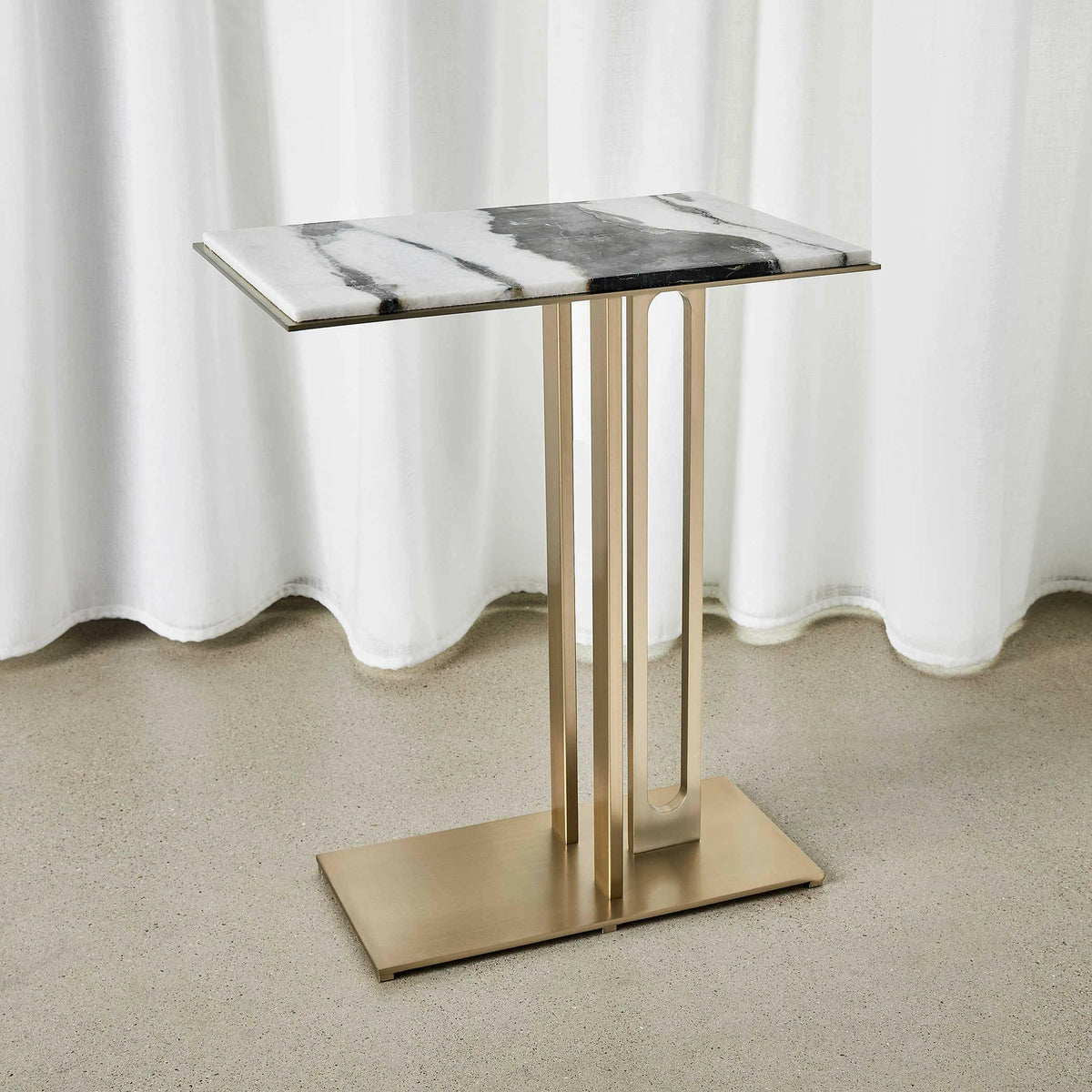 Cantilever Accent Table.