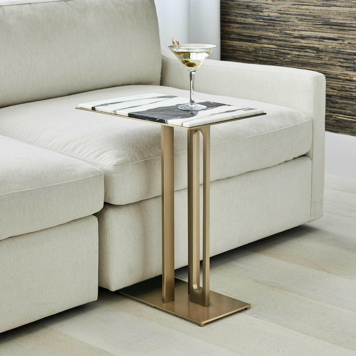 Cantilever Accent Table.