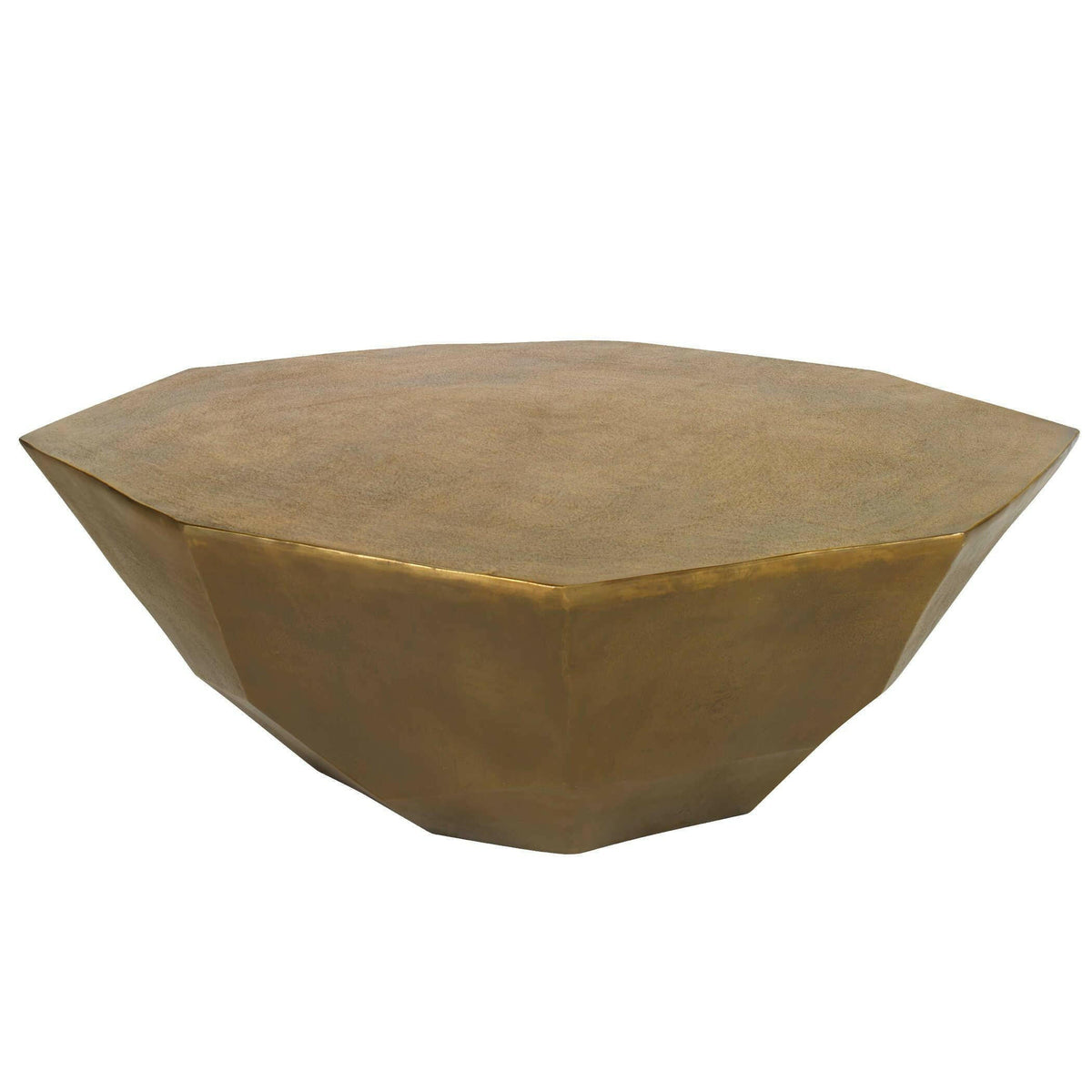 Cathenna Coffee Table - Brass Large.