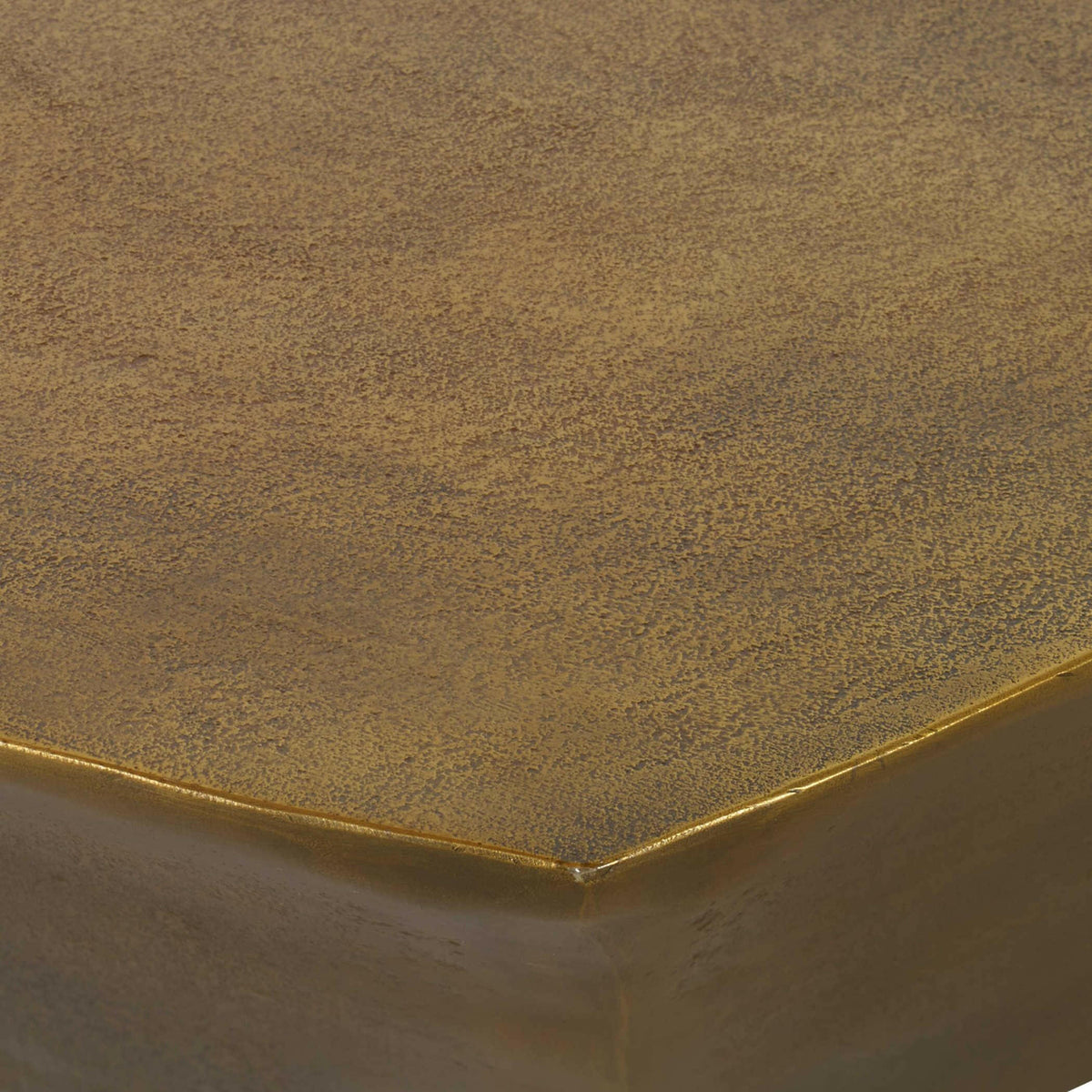 Cathenna Coffee Table - Brass Large.