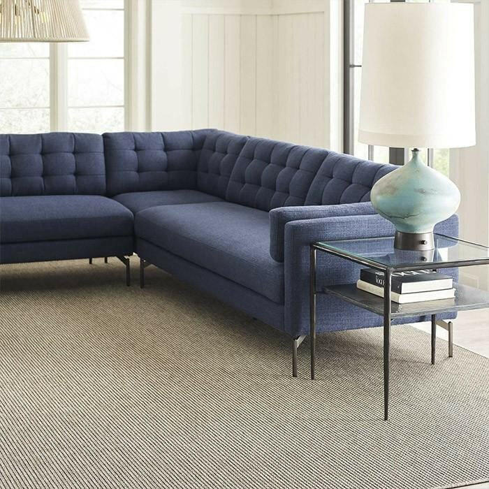 Chain Mail Rug - Sea Gray.