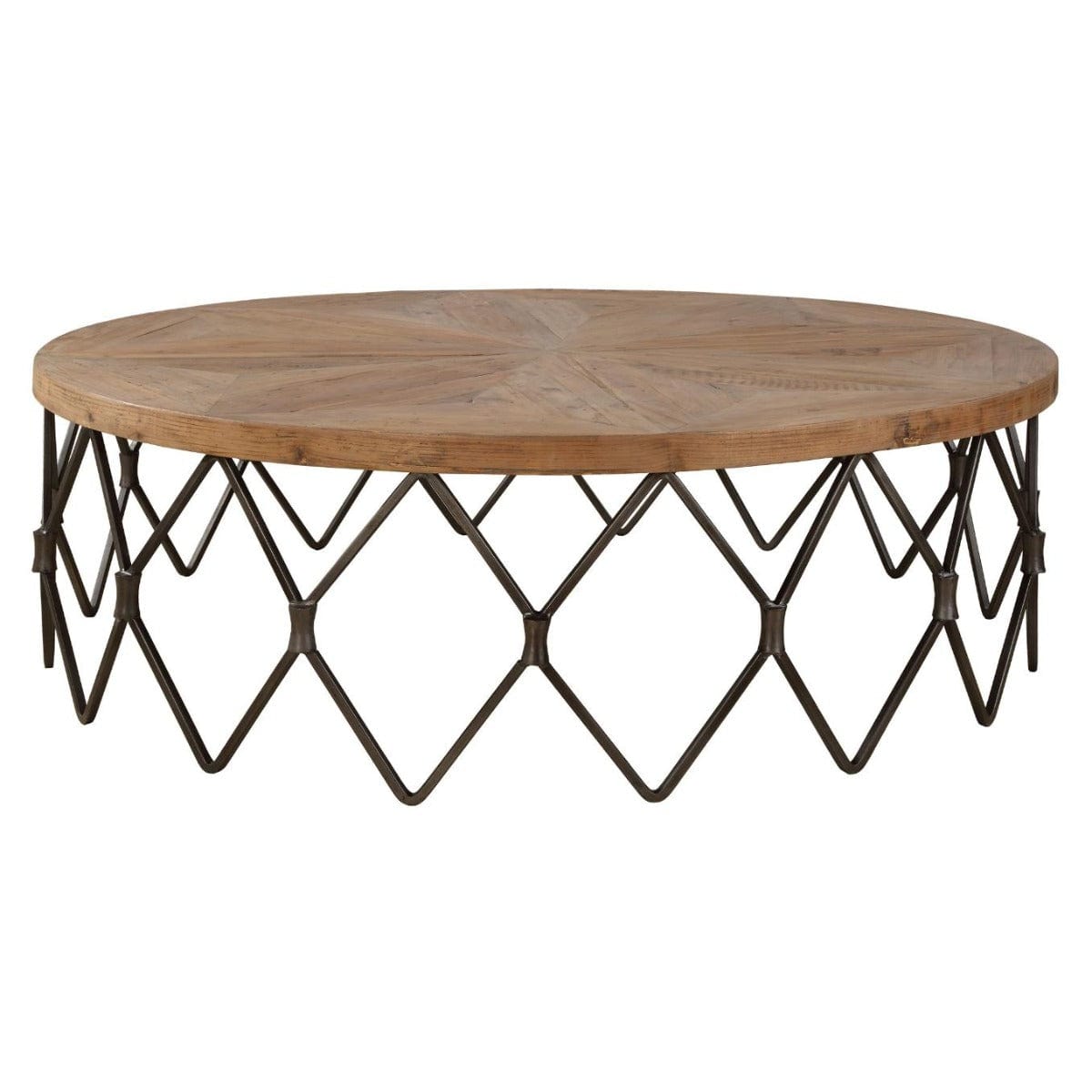 Uttermost Chain Reaction Wooden Coffee Table.