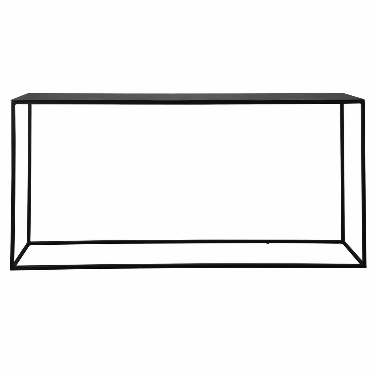 Coreene Large Industrial Console Table.