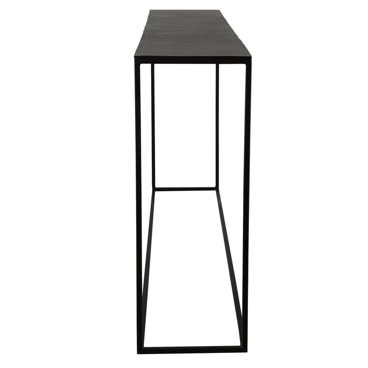 Coreene Large Industrial Console Table.