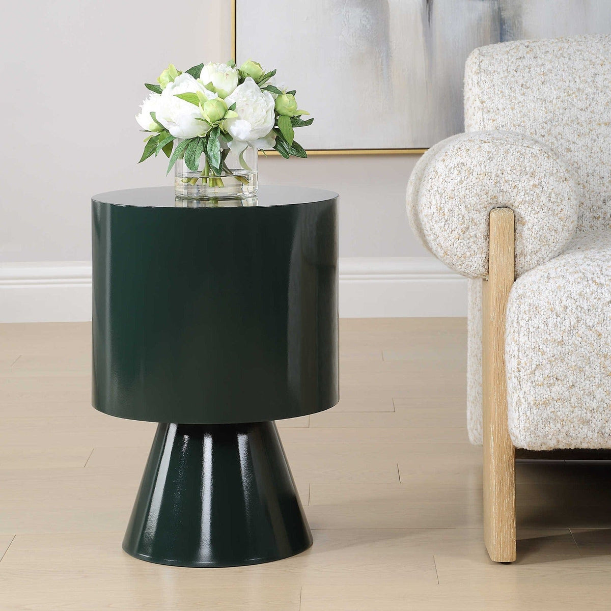 Uttermost Denison Accent Table.