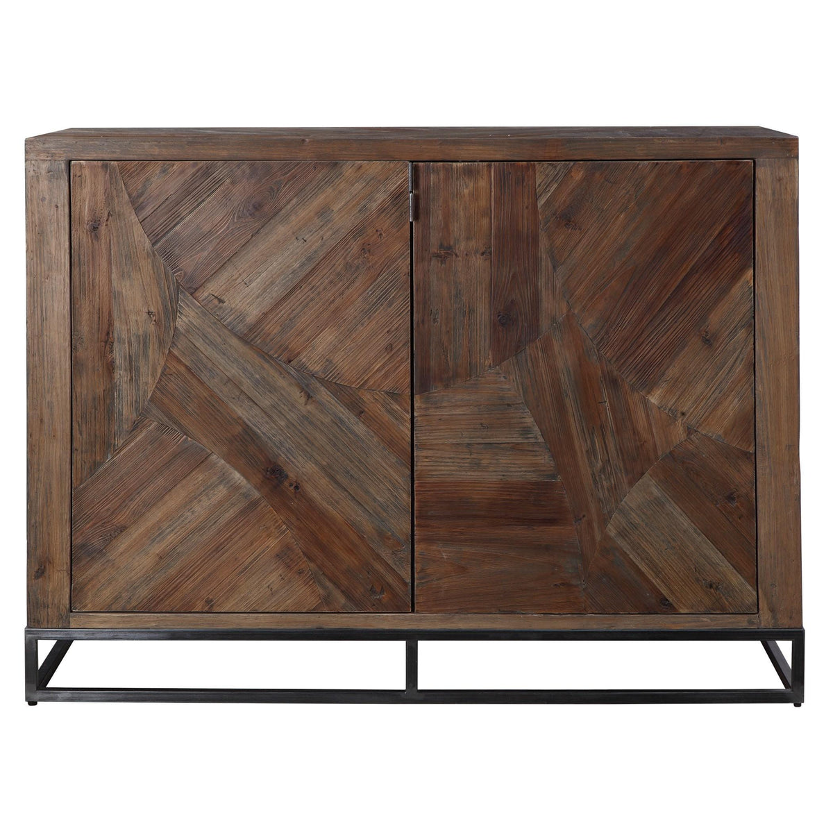 Uttermost Evros Reclaimed Wood 2 Door Cabinet.