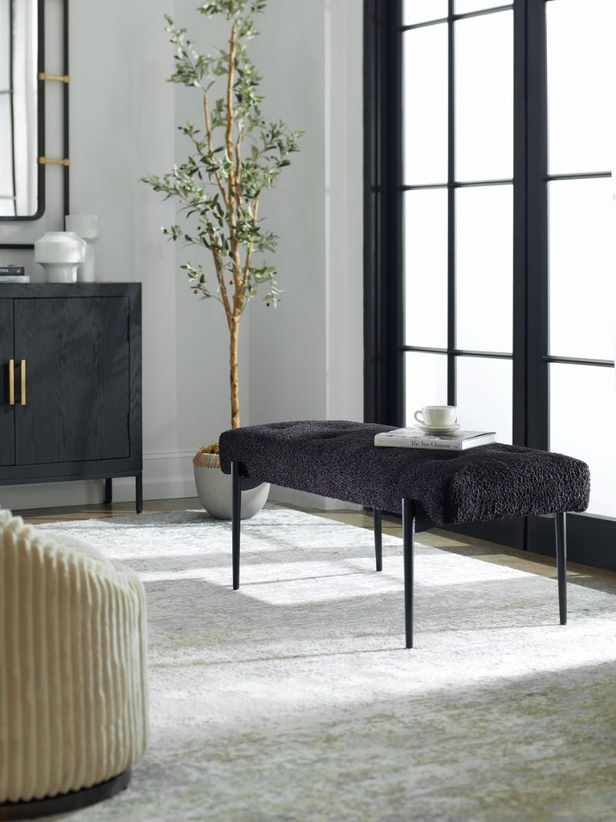 Uttermost Front Range Dark Oak 2 Door Cabinet.