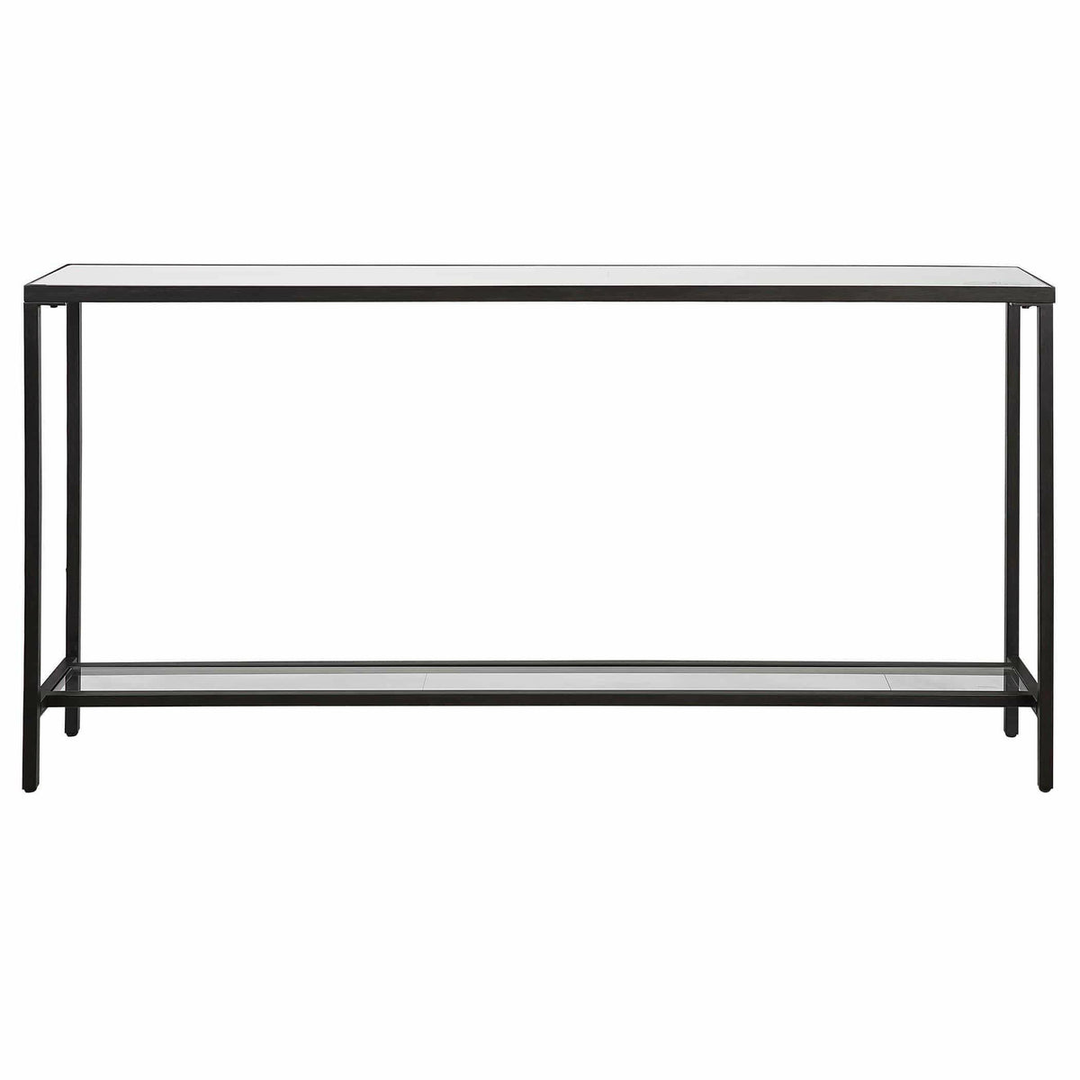 Hayley Black Console Table.