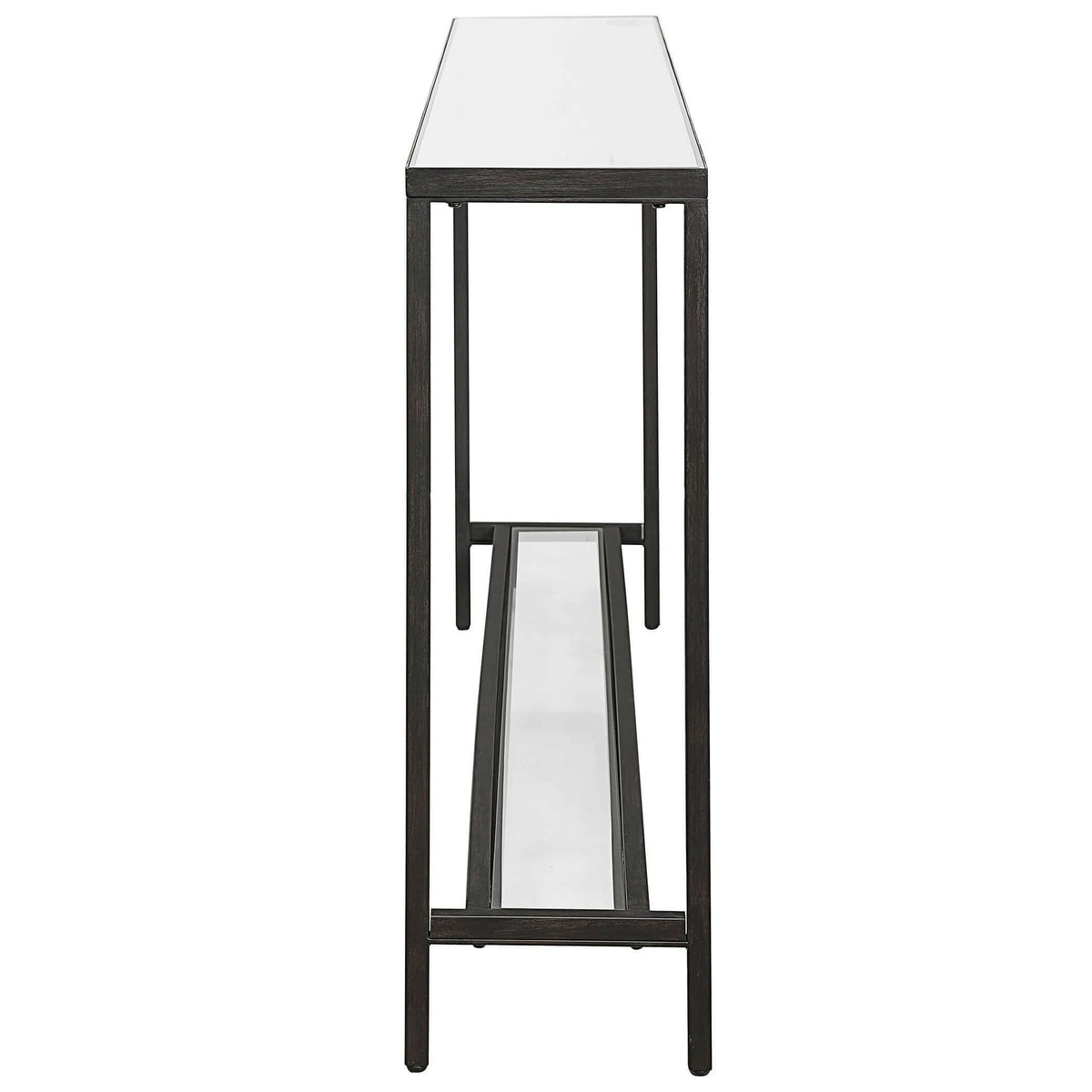Hayley Black Console Table.