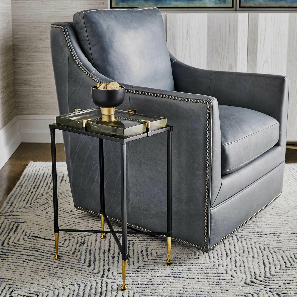 Ice Block Accent Table - Rectangular.