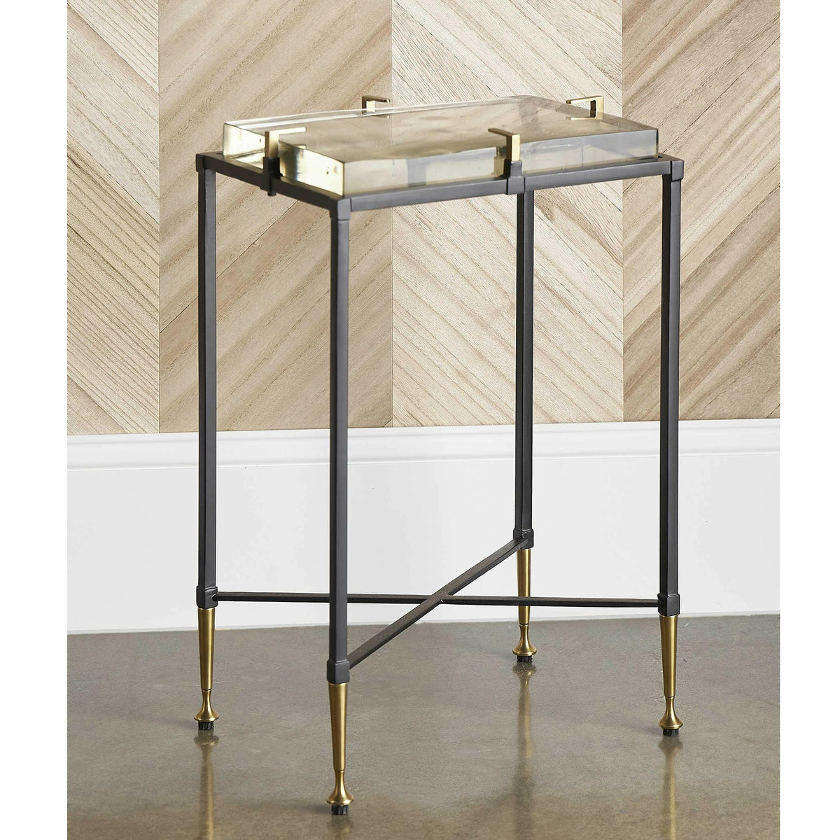 Ice Block Accent Table - Rectangular.