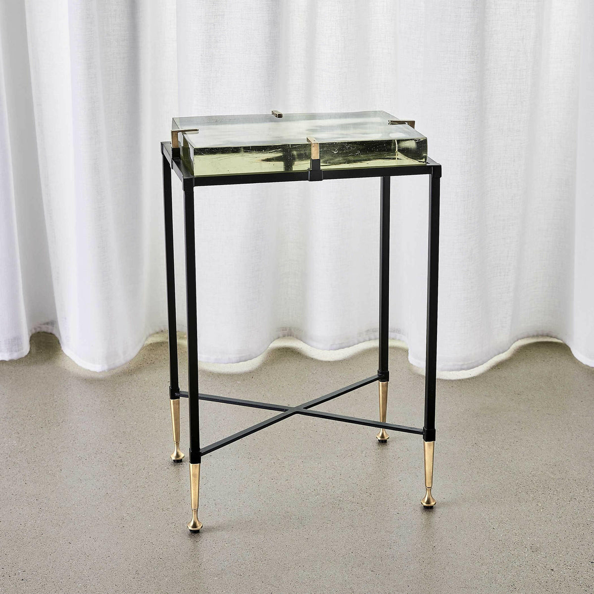 Ice Block Accent Table - Rectangular.
