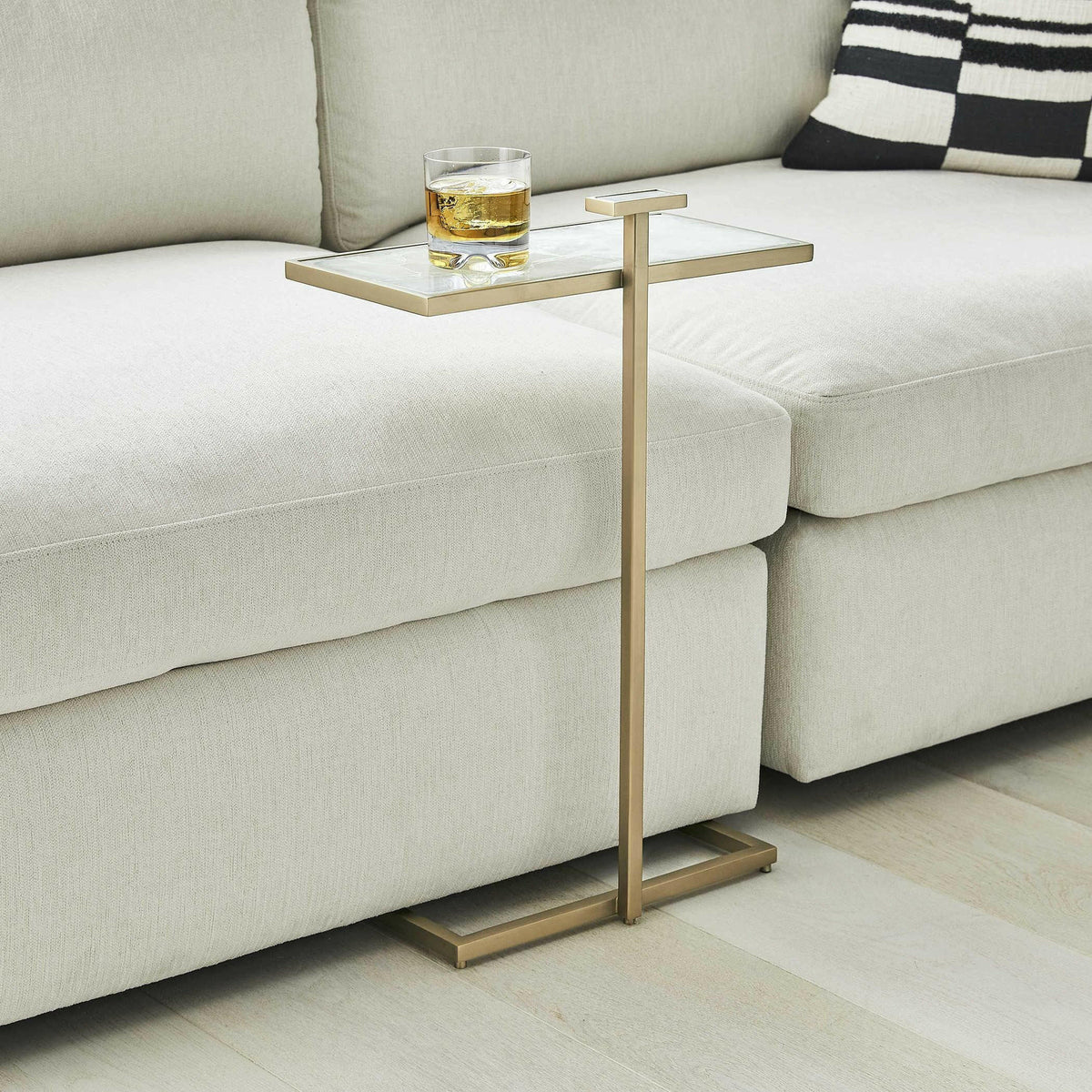 Jewel Pull Up Accent Table - Rectangle.