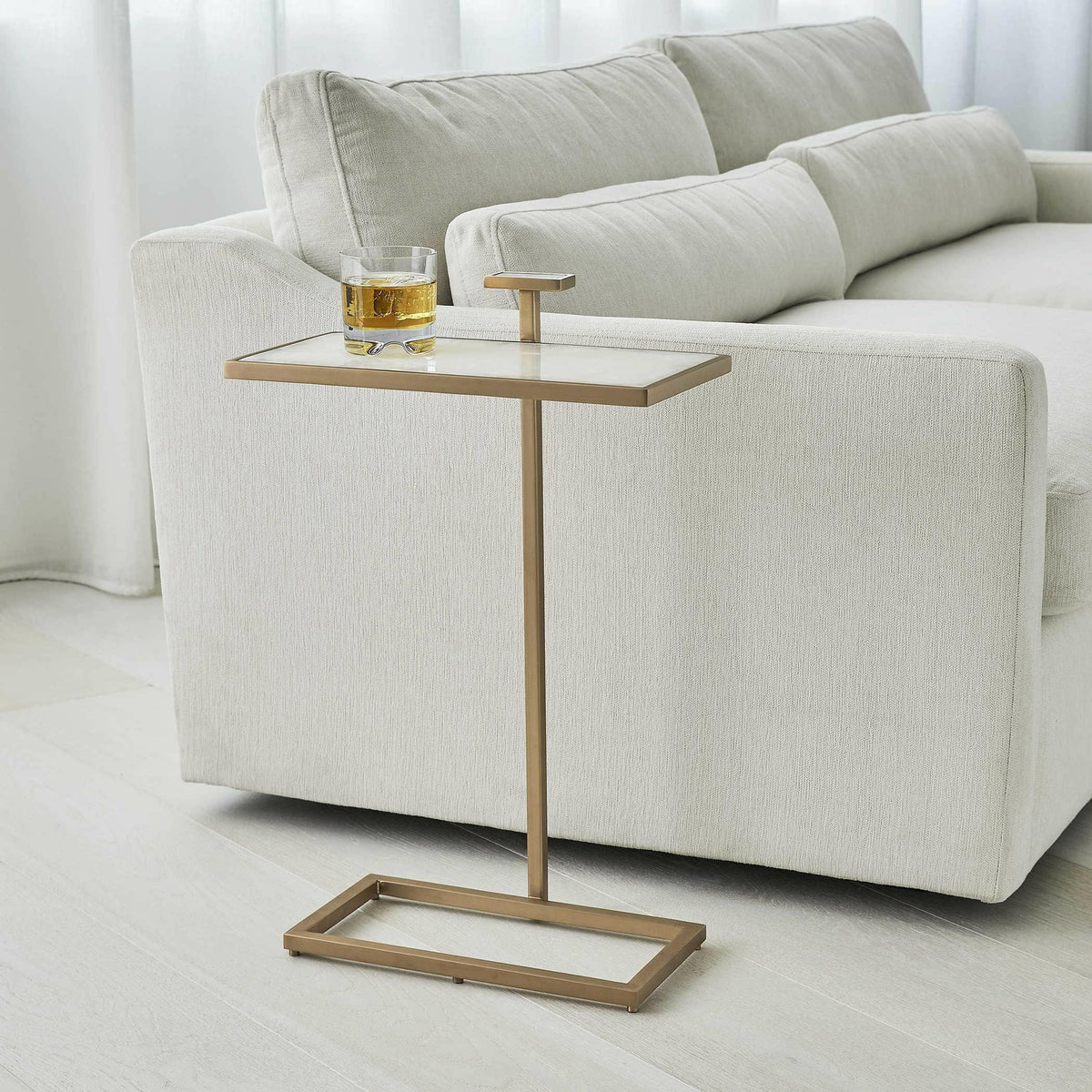 Jewel Pull Up Accent Table - Rectangle.
