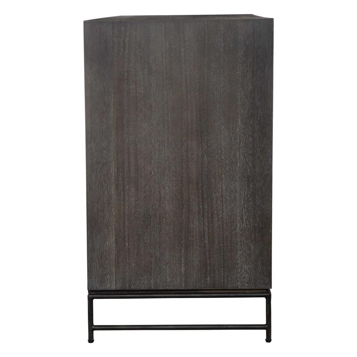 Uttermost Knox Dark Walnut Accent Chest.