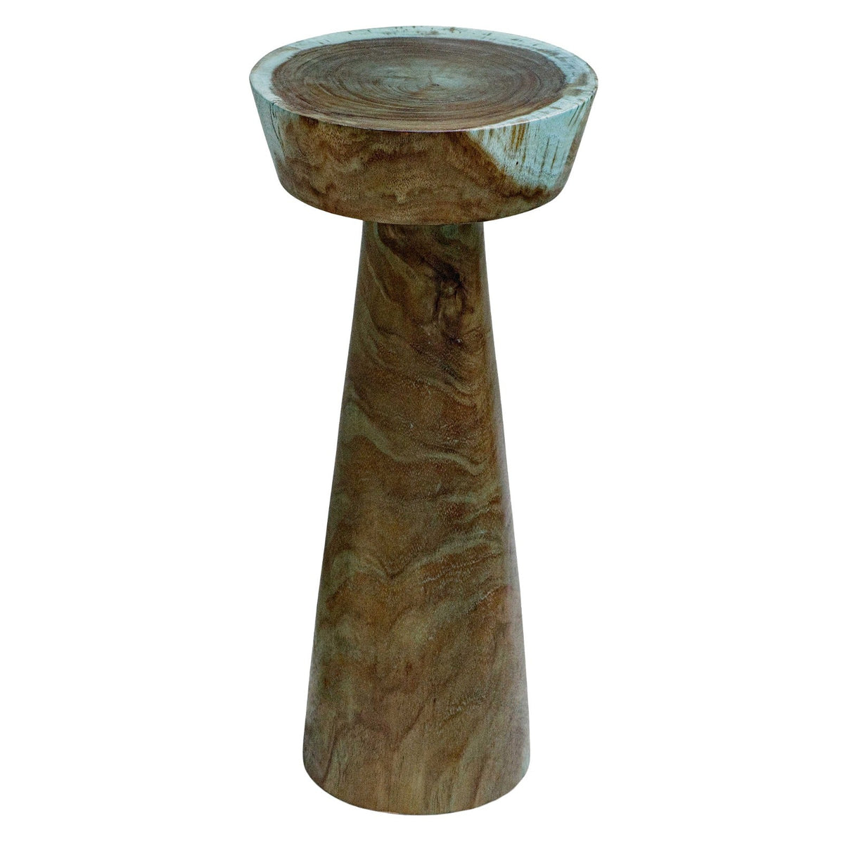 Uttermost Mano Drink Table in Blue-green.