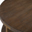 Palisade Round Wood Coffee Table.