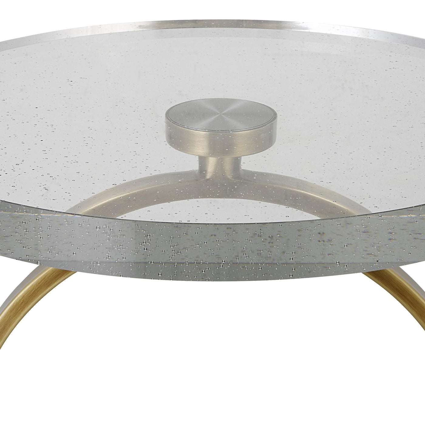 Uttermost Living Uttermost Ringlet Brass Accent Table House of Isabella UK