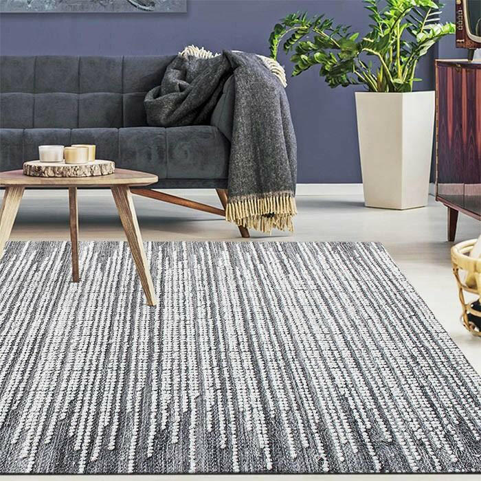 Salida Gray Wool 6 X 9 Rug.