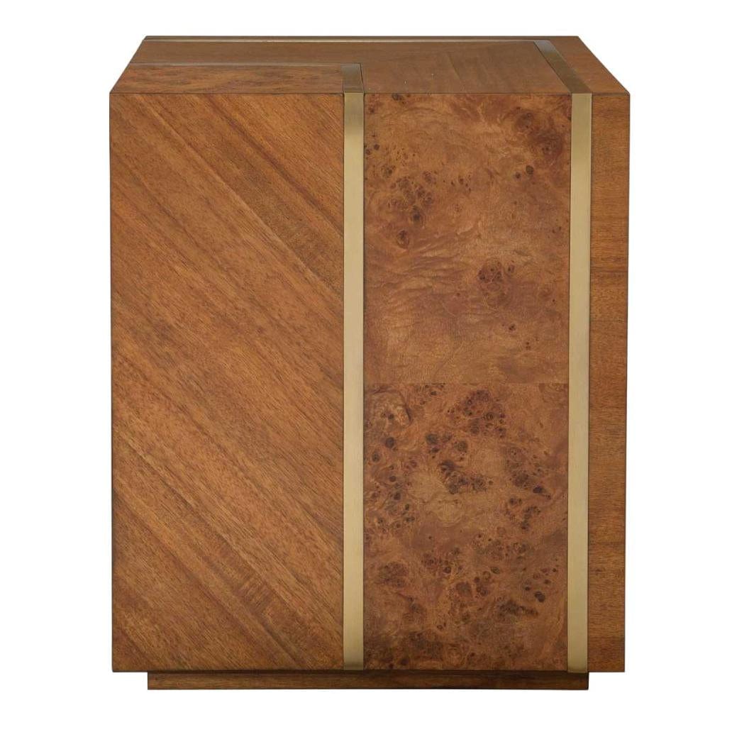 Uttermost Seven Wonders Wooden Side Table.