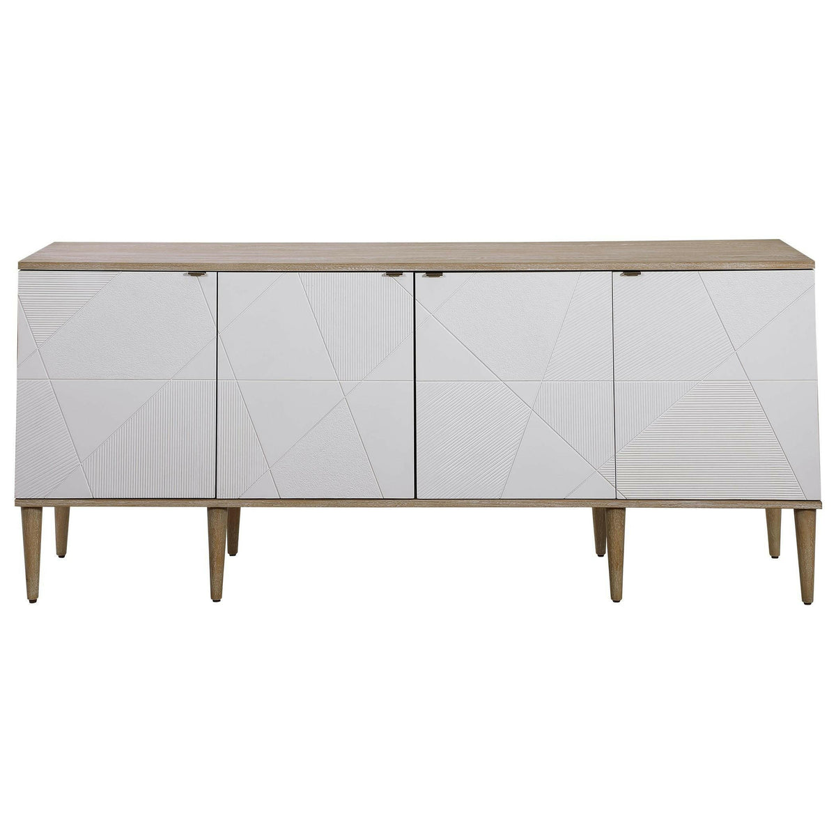 Tightrope 4 Door Modern Sideboard Cabinet.
