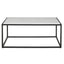 Uttermost Living Vola Modern White Marble Coffee Table House of Isabella UK